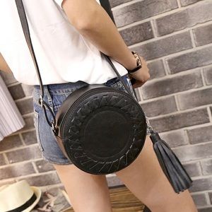 Circle Round Crossbody Shoulder Bag